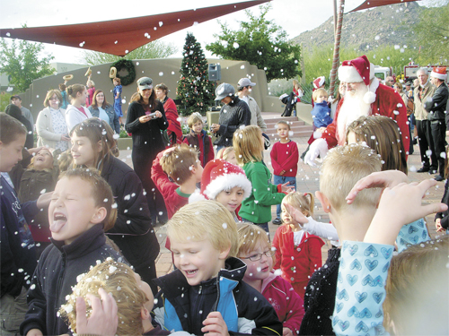 carefree christmas festival snow